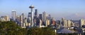 City of Seattle panoramic view.