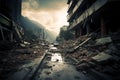 City in shambles Earthquake disaster leads to widespread destruction and ruins