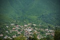 The city of sheki in azerbaijan Royalty Free Stock Photo