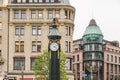 City and shopping streets around Dusseldorf. chadow Arkaden Mall in October 25, 2018 Germany. theme shopping in Europe