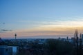 City shot of Liverpool taken from Everton Brow