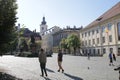 The city of Sibiu in Transylvania. Romania