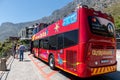 City Sight Seeing bus touring Cape Town