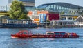 City Sightseeing Cruise in Amsterdam Royalty Free Stock Photo