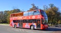 City Sightseeing tour bus in Moscow