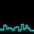 city silhouette vector architecture cityscape abstract illustration downtown