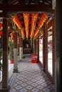 Taoist Temple Thian Hock Keng in Telok Ayer st. , Chinatown Royalty Free Stock Photo