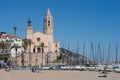 The city of Sitges in Spain