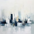 city skyline abstract painting is a contemporary artwork that offers a unique perspective on urban life