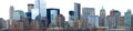 City Skyline Banner Panorama Isolated