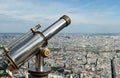 The city skyline at daytime. Paris, France