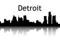 City Skyline of Detroit