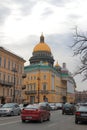 City skyline with Dome of St. Isaacs Cathedral