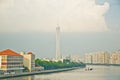 City skyline Guangzhou Canton tower