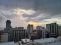 City Skyline Honolulu Sunset