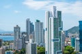 City skyline, skyscraper buildings, modern cityscape of Panama C Royalty Free Stock Photo