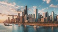 City of skyscrapers: chicago Royalty Free Stock Photo