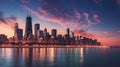 City of skyscrapers: chicago Royalty Free Stock Photo