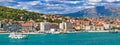 City of Split waterfront panorama Royalty Free Stock Photo