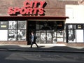 City Sports Store, Bromfield Street, Boston, Massachusetts, USA