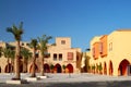 City square in El-Gouna Royalty Free Stock Photo