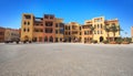 City square in El-Gouna Royalty Free Stock Photo