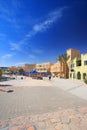 City square in El-Gouna Royalty Free Stock Photo