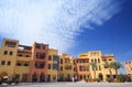 City square in El-Gouna Royalty Free Stock Photo