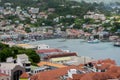 The City of St Georges Grenada Royalty Free Stock Photo
