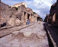 City street, Pompeii.