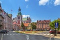 City street in Poznan
