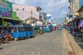 On a city street. Trincomalee