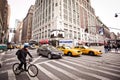 City streetlife on 7th Avenue in New York