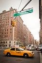 City streetlife in New York Royalty Free Stock Photo