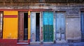 City streets in Montevideo downtown