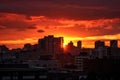 City Sunsets: City sunsets are a popular subject for photography