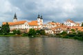 City of Telc, southern Moravia, Czech Republic Royalty Free Stock Photo