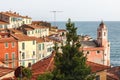 Pink Church of Tellaro in Italy