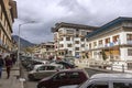 The city of Thimpu Royalty Free Stock Photo