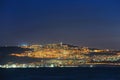 City of Tiberias at night