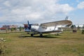 City of Togliatti. Samara region.Rossiyayu. Technical museum of K.G. Sakharov. Exhibit of the museum Soviet light An-2