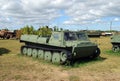 City of Togliatti. Technical museum of K.G. Sakharov. GT-SM GAZ-71 Soviet caterpillar conveyor.