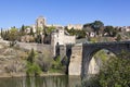 City of Toledo, in Spain, over the river Tajo