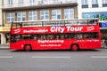 City tour bus Royalty Free Stock Photo