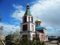 City tour of Vyshgorod view of the old church