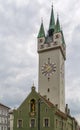 City tower, Straubing, Germany Royalty Free Stock Photo