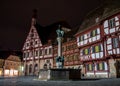 City Town in Forchheim at night
