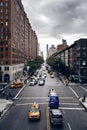 City traffic of Manhattan, New York