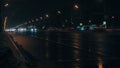 City traffic in the night