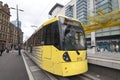 City Tram at Manchester, United Kingdom